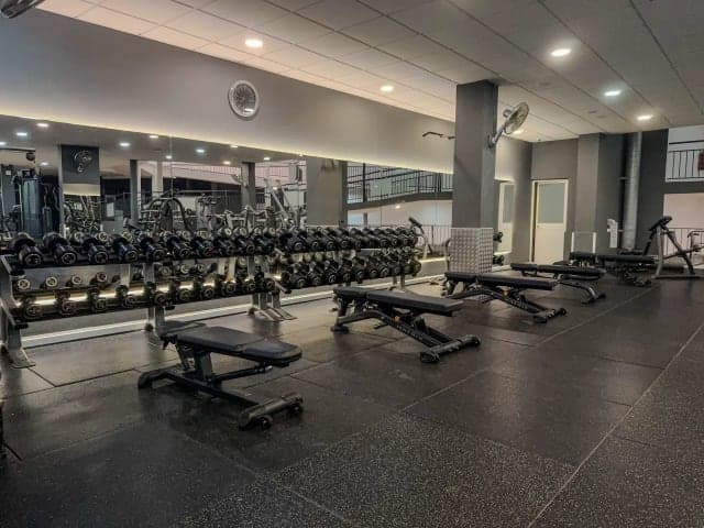 Free weight area